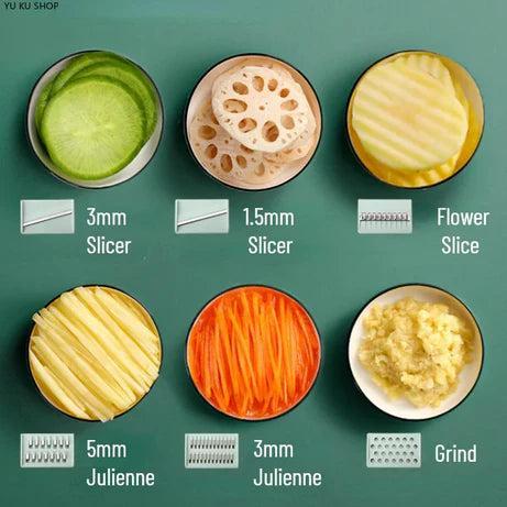 5 in 1 Multifunctional Vegetable Slicer Cutter