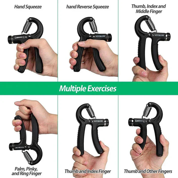 Adjustable Hand Grip Strengthener Fingers Exerciser